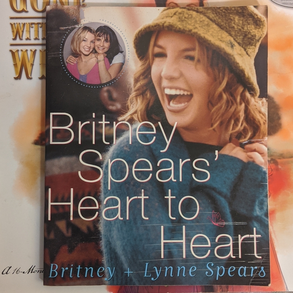 Britney & Lynne Spears Heart To Heart Autobiography Y2K Vintage Book